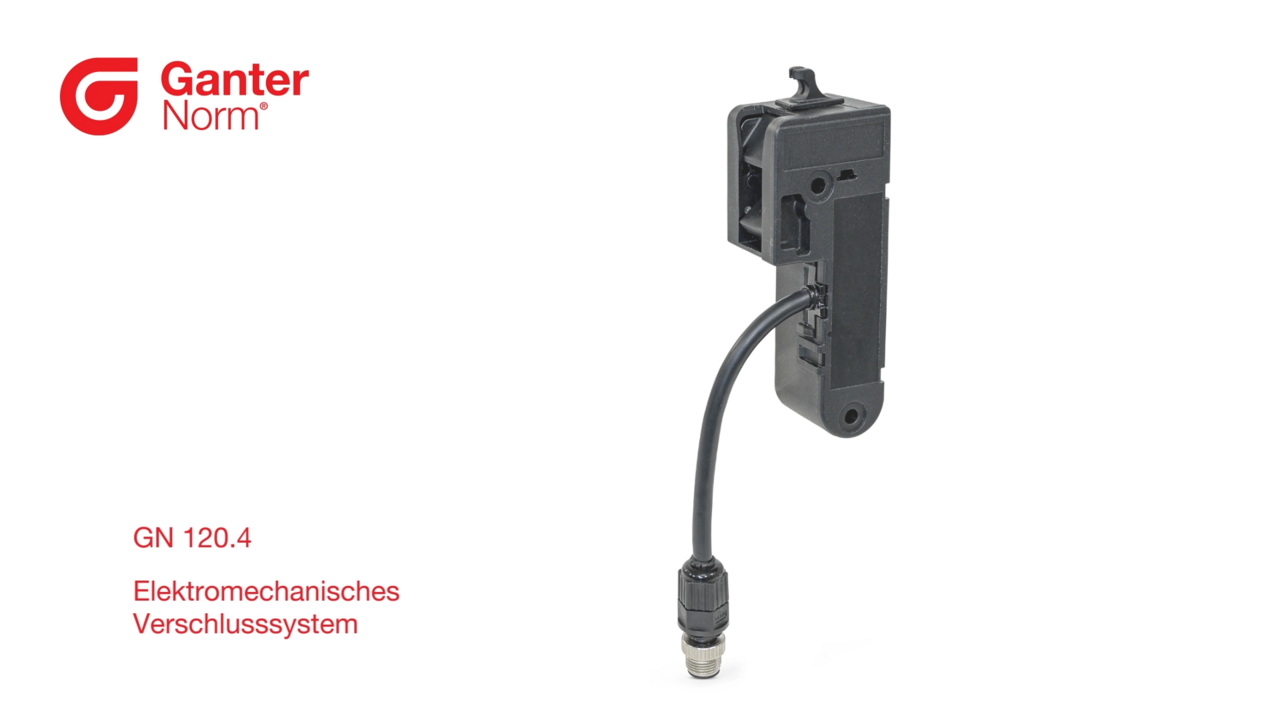 Elektromechanische Verschlusssysteme GN 120.4